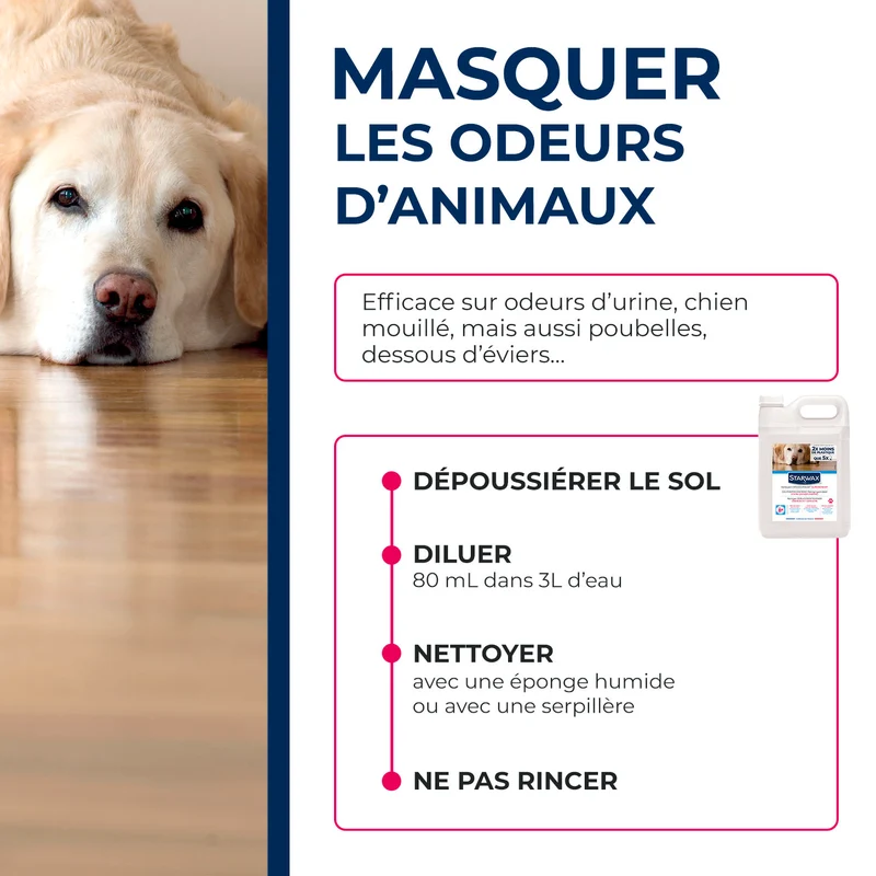 Nettoyant désodorisant surodorant