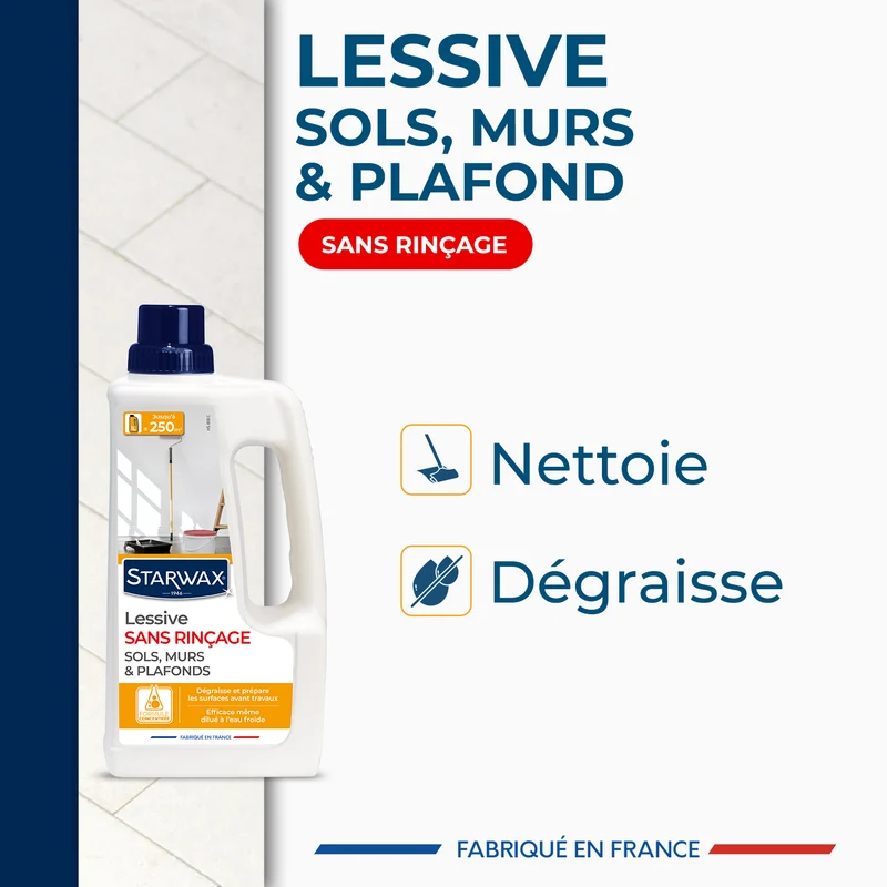 Lessive sols et murs