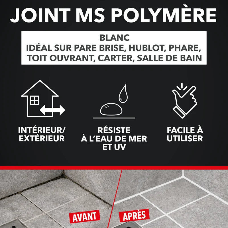 Joint mastic auto marine