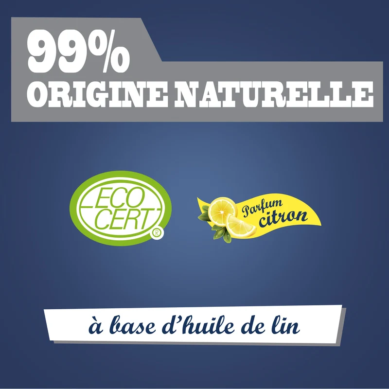 Savon noir prêt à l'emploi parfum citron frais