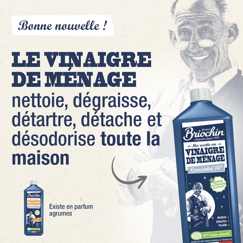 Ma recette au vinaigre de ménage