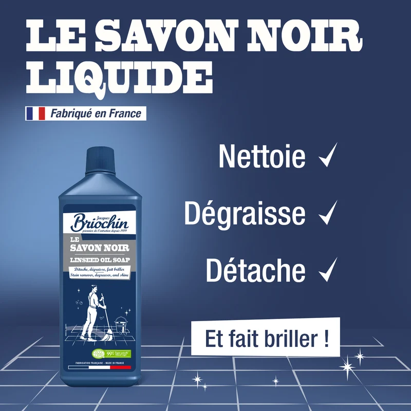 Savon noir liquide