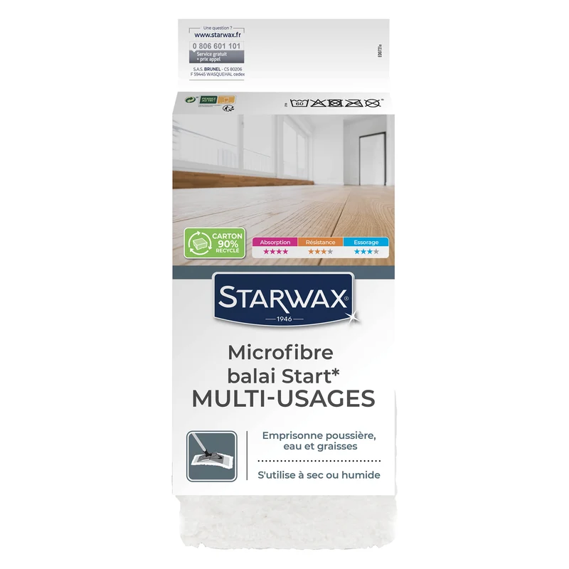 Microfibre balai start* multi-usages