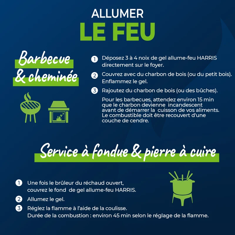 Gel allume feu naturel