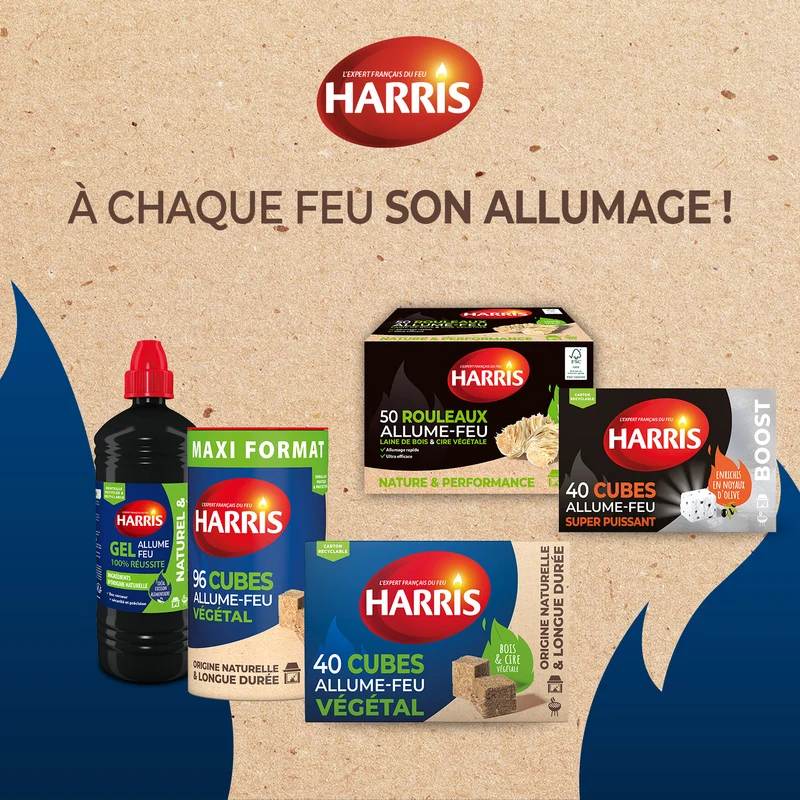 Gel allume feu naturel