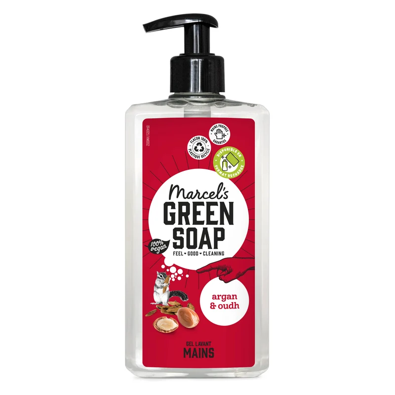 Le Gel Lavant Mains Argan & Oudh
