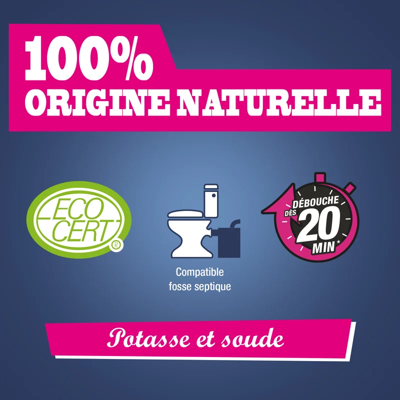 Le déboucheur extra efficace cheveux