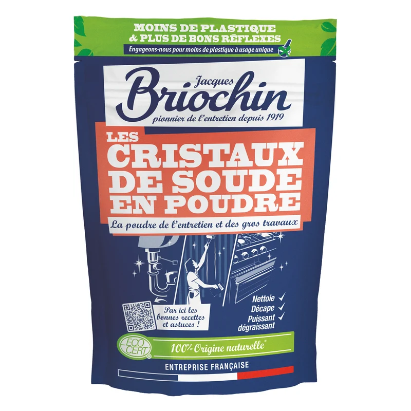 Cristaux de soude en sachet Doypack