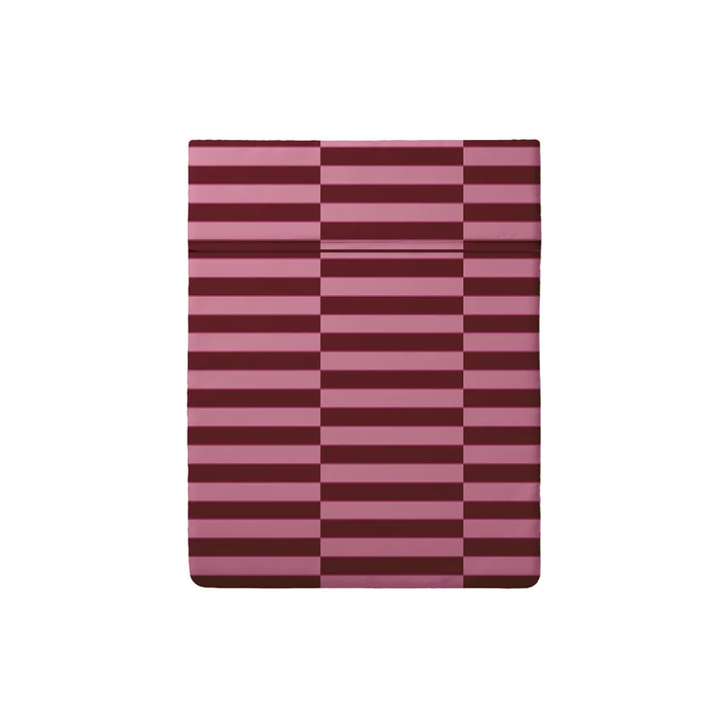Drap plat satin de coton - Eclat Rose