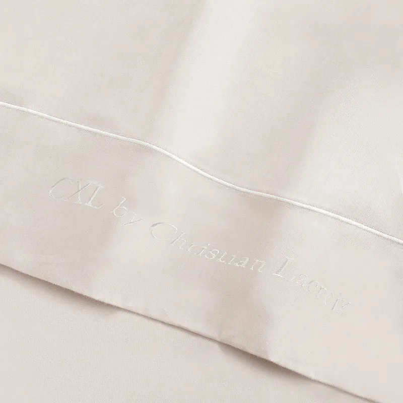 Drap plat satin de coton - Uni 1 baratta Taupe 05