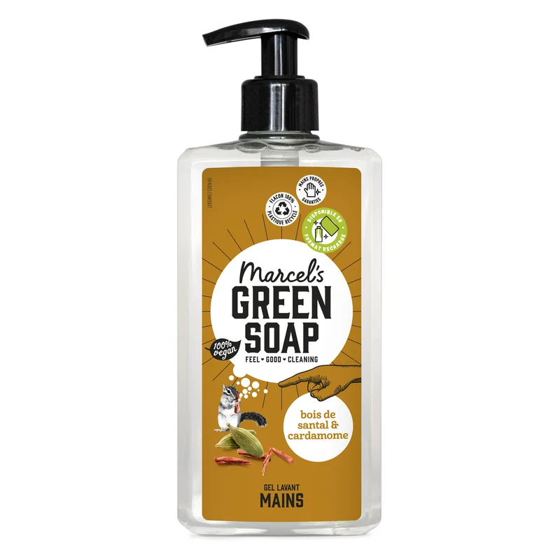 Le Gel Lavant Mains Bois de santal & Cardamome