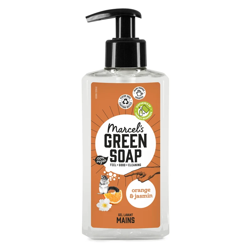 Le Gel Lavant Mains Orange & Jasmin