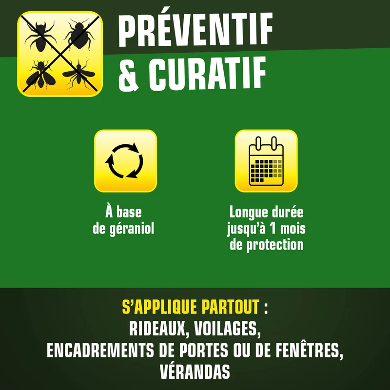 Pulvérisateur Barrière tous insectes K.PRO