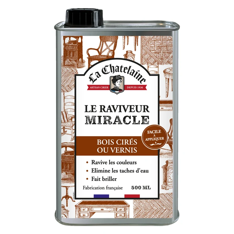 Le raviveur miracle 500ml - bois cirés ou vernis