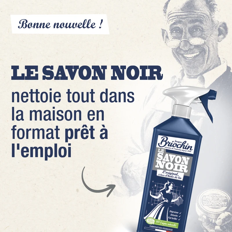 Savon noir prêt à l'emploi