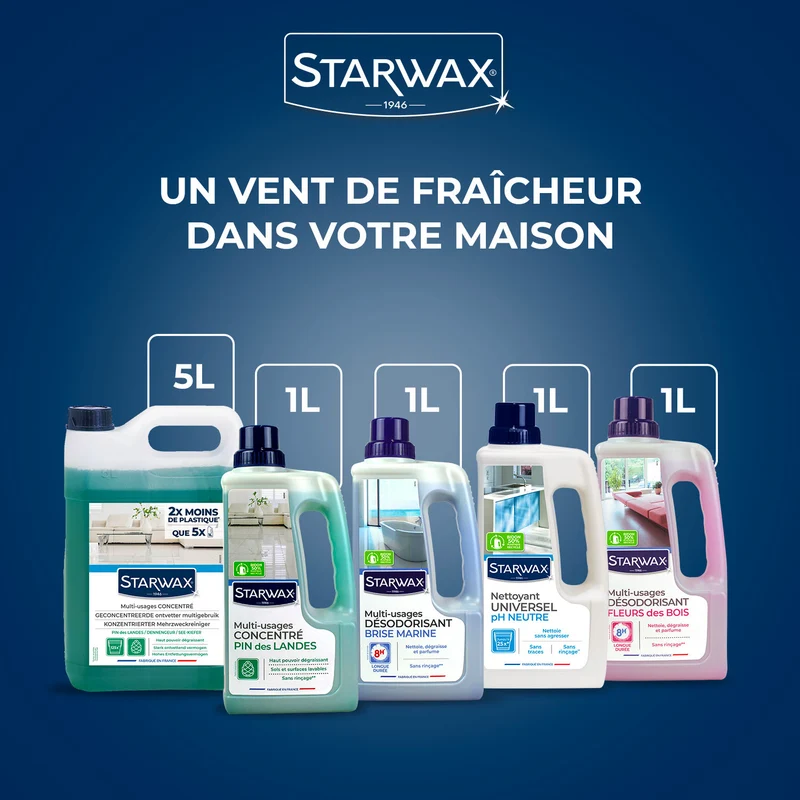 Nettoyant multi-usages concentré parfum pin des landes