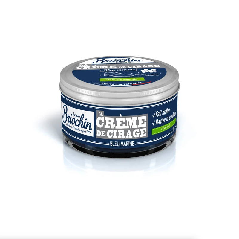 Crème de cirage bleu marine