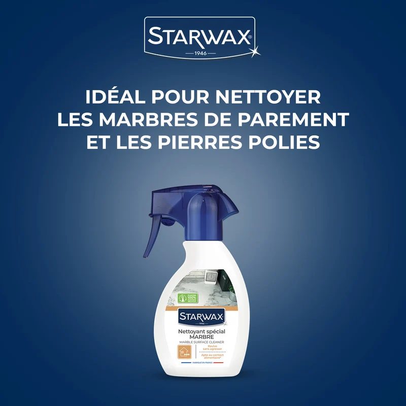 Nettoyant raviveur pour marbre et pierres naturelles