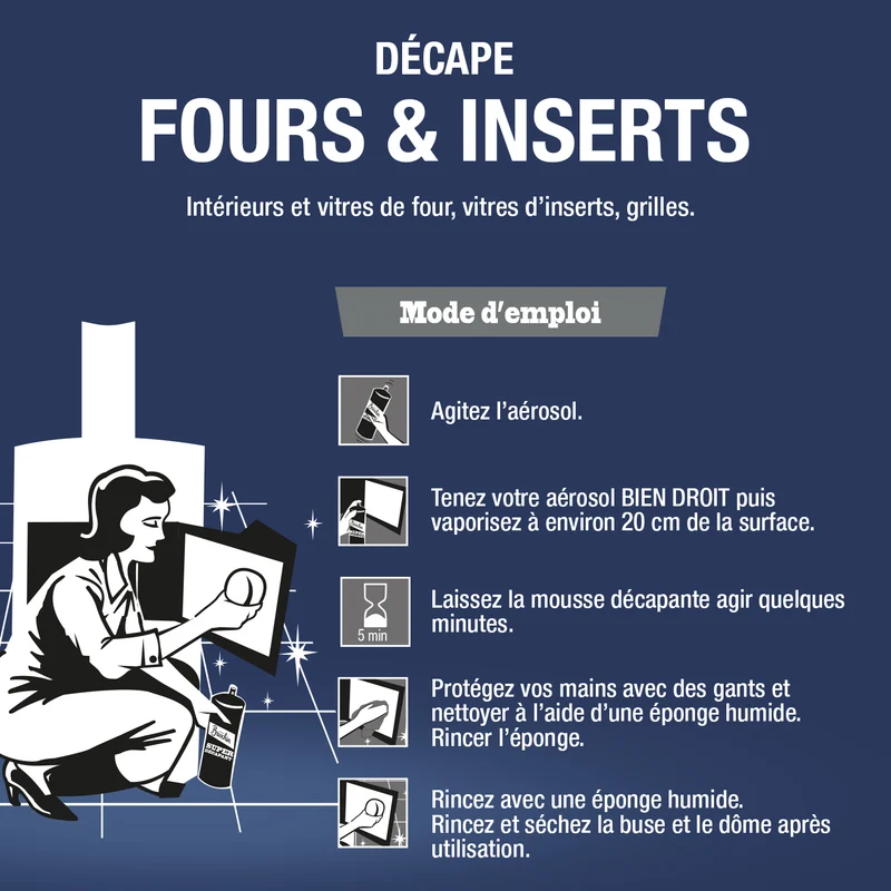Super Décapant Fours et Inserts