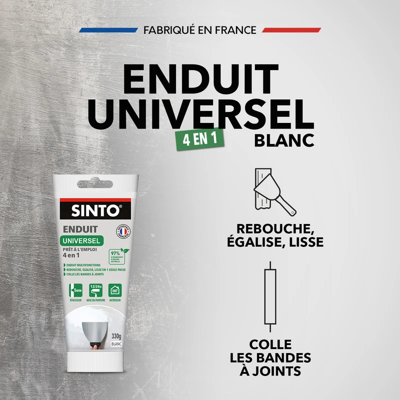 Enduit universel pâte