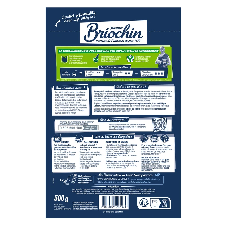 Le Bicarbonate de soude