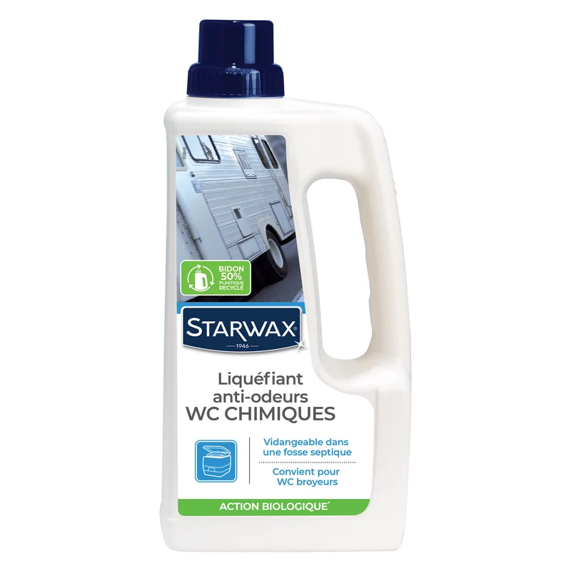 Liquéfiant désodorisant pour WC chimiques