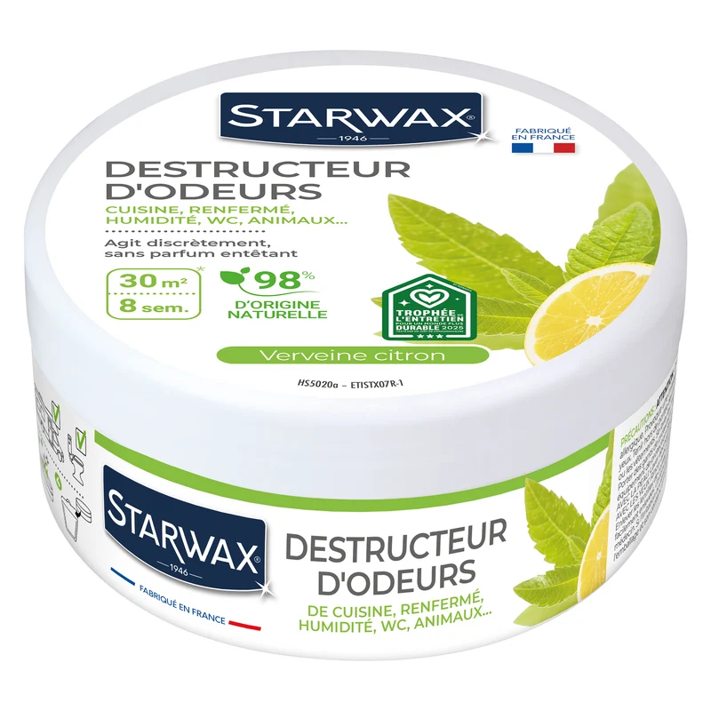Destructeur d'odeurs Verveine Citron