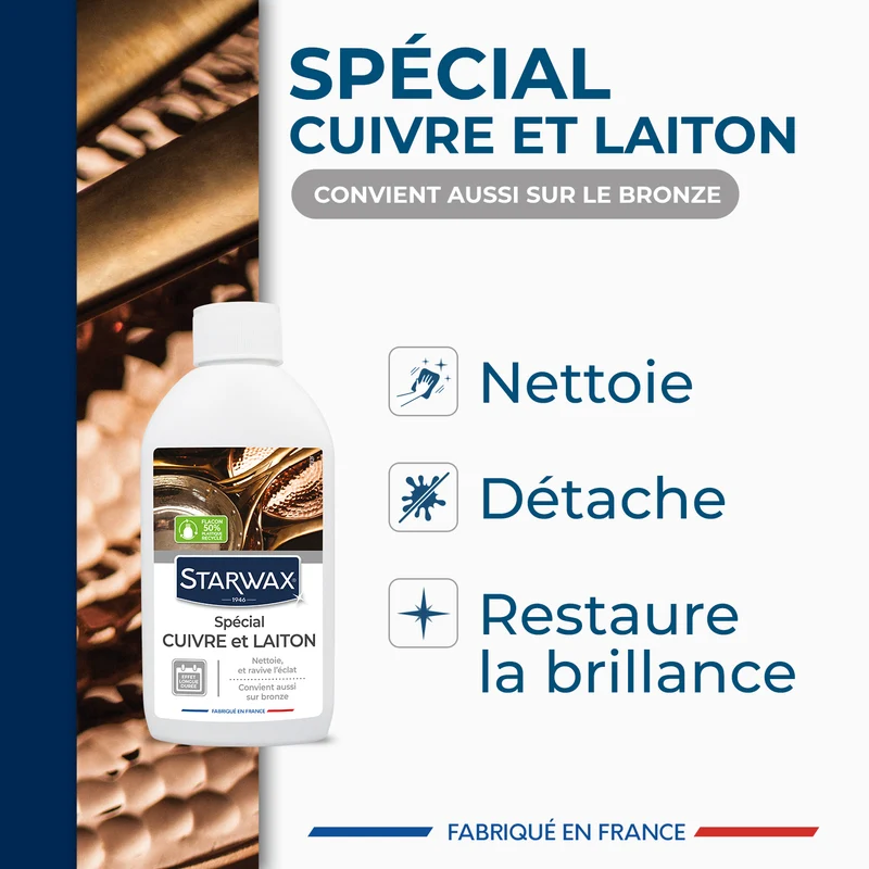 Nettoyant cuivre laiton & bronze