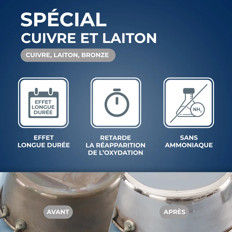 Nettoyant cuivre laiton & bronze