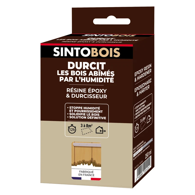 Durcit les bois abimés par l'humidité