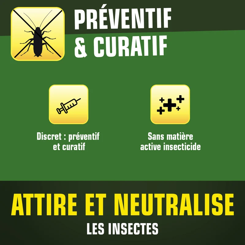 Piège cafards & blattes