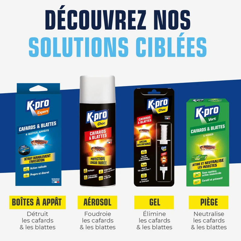 Piège cafards & blattes