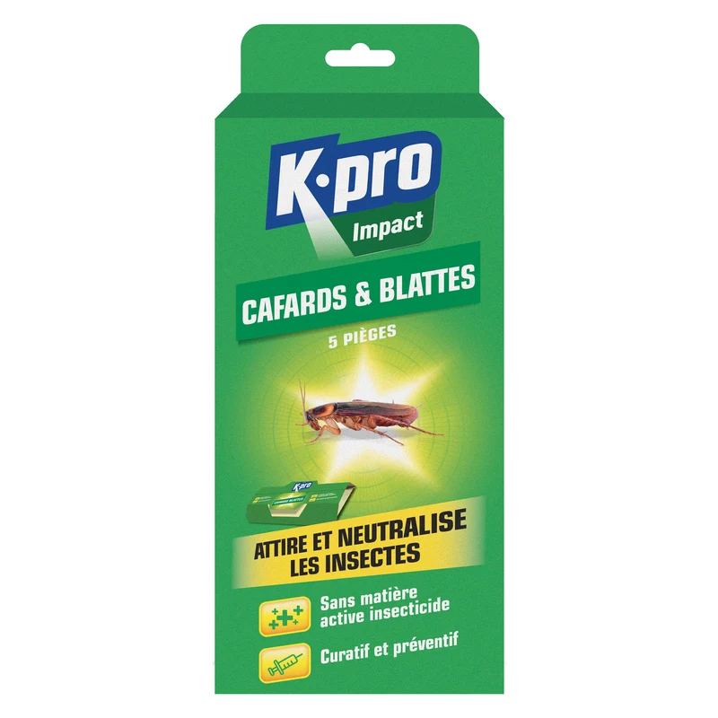 Piège cafards & blattes