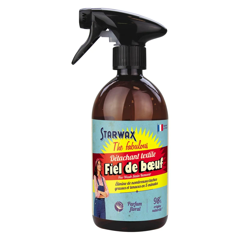 Spray détachant au fiel de boeuf
