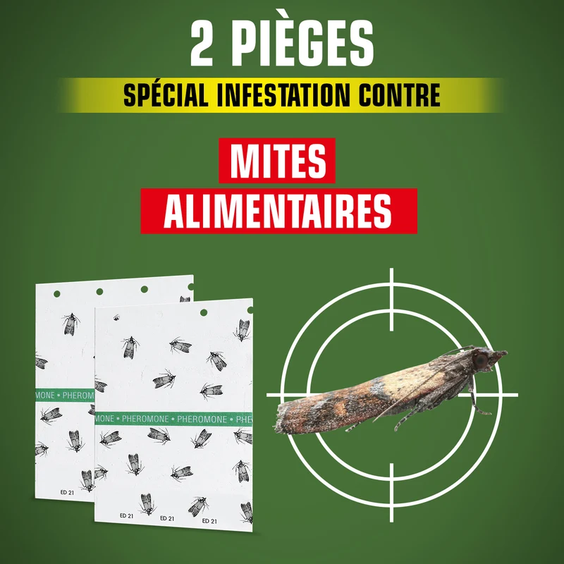 Pièges mites alimentaires