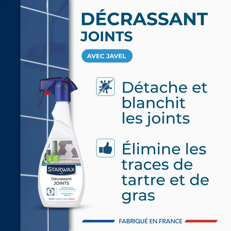 Décrassant pour joints