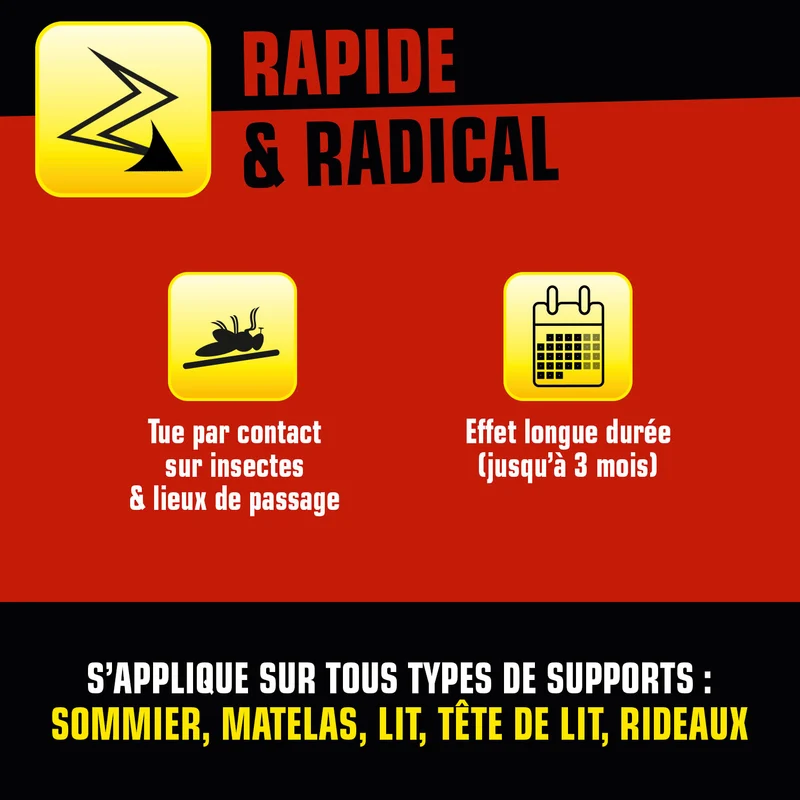 Recharge insecticide punaises de lit