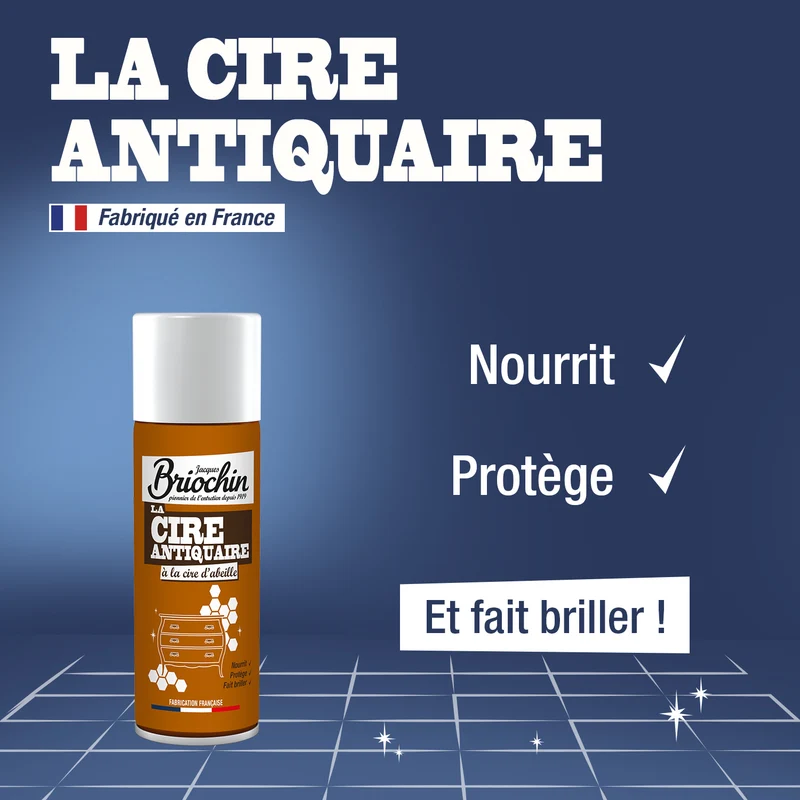 Cire antiquaire à la cire d'abeille