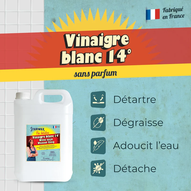 Vinaigre blanc 14°