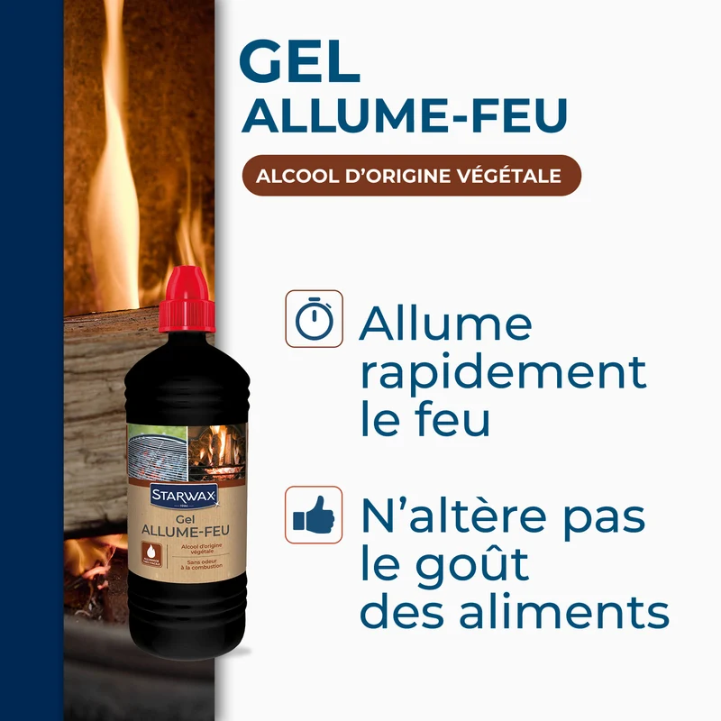 Gel Allume feu
