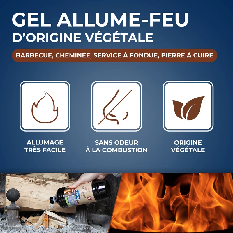 Gel Allume feu