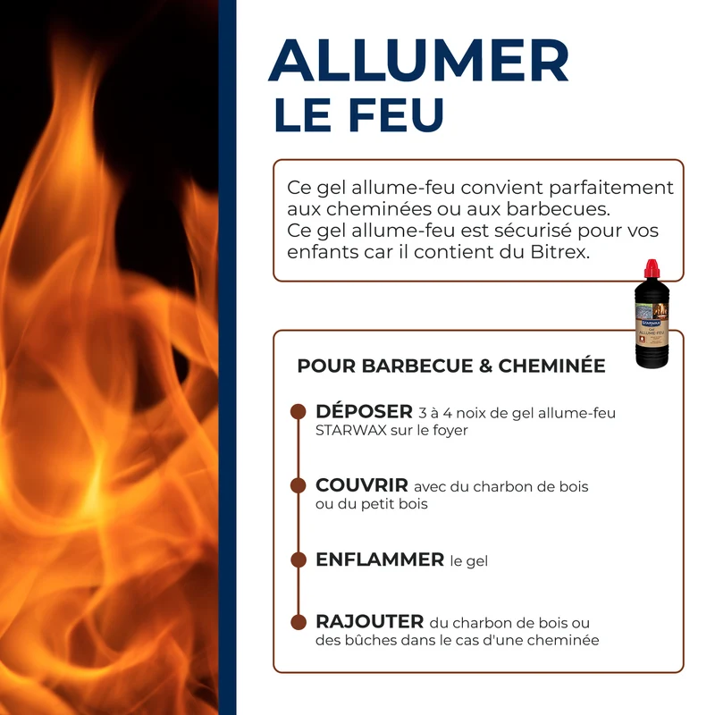 Gel Allume feu