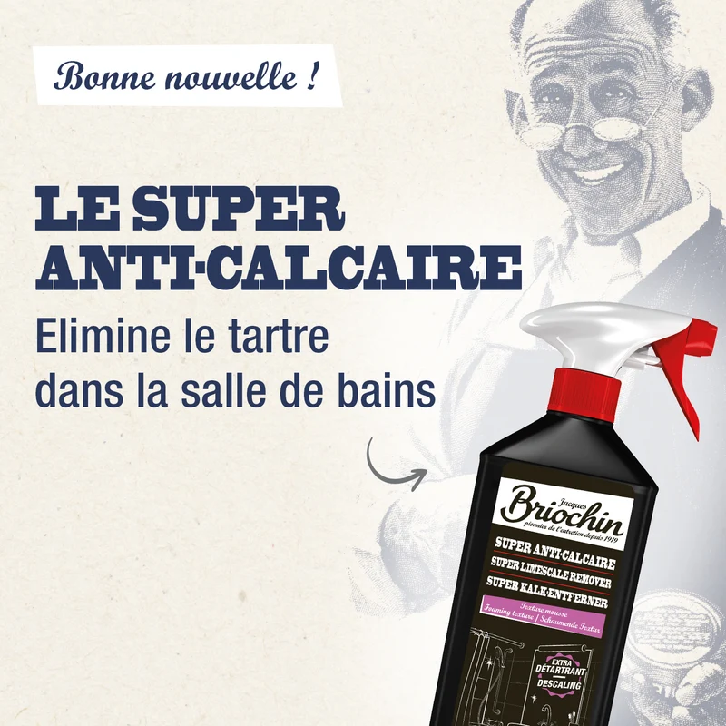 Super Décapant Anticalcaire