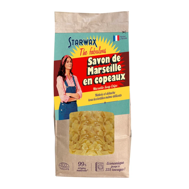 Savon de Marseille en copeaux