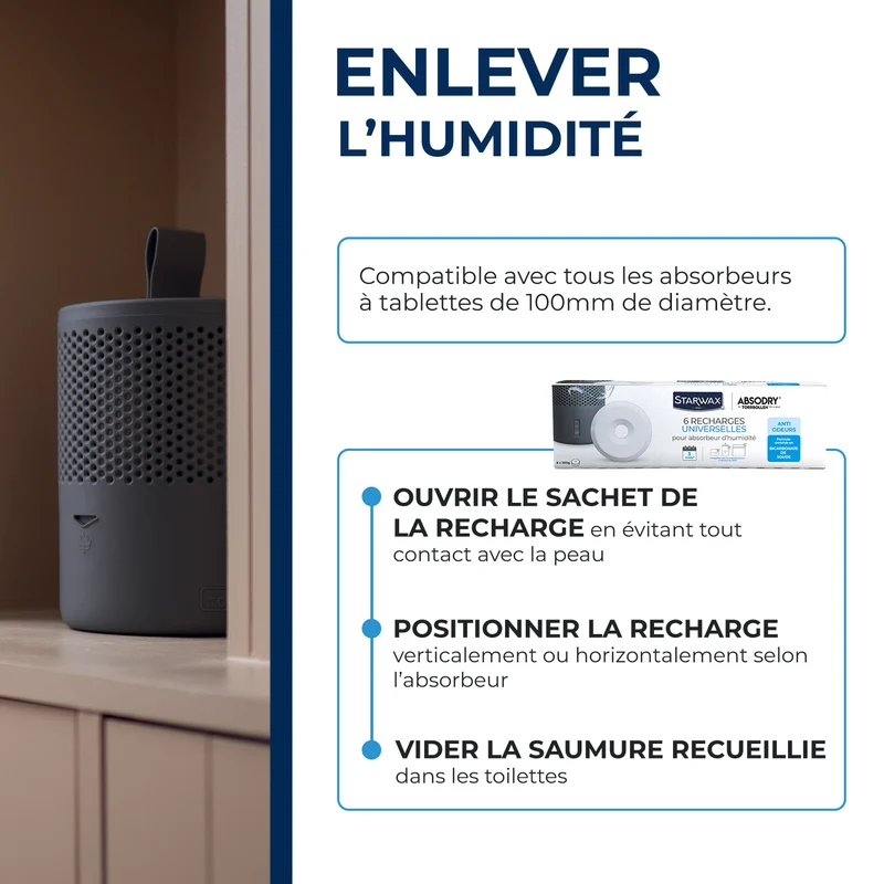 Pack de tablettes Starwax Absodry