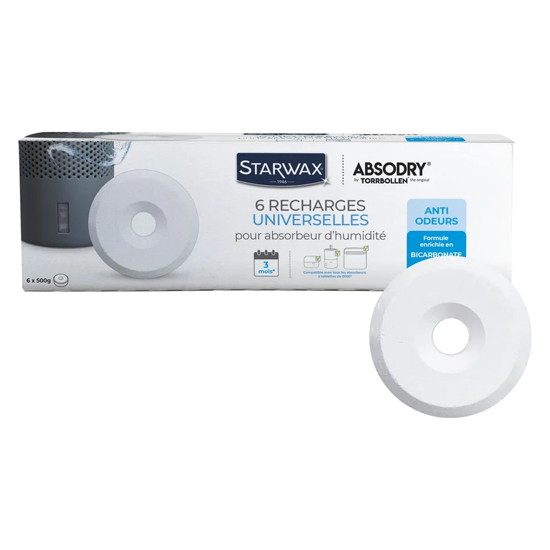 Pack de tablettes Starwax Absodry