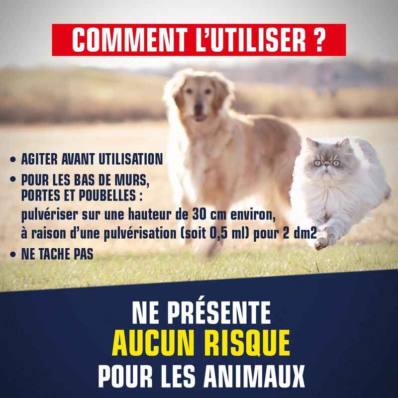 Répulsif chiens et chats