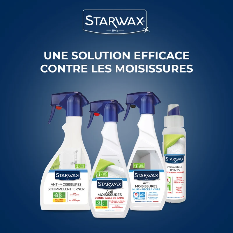 Anti-moisissures pour murs et pièces à vivre