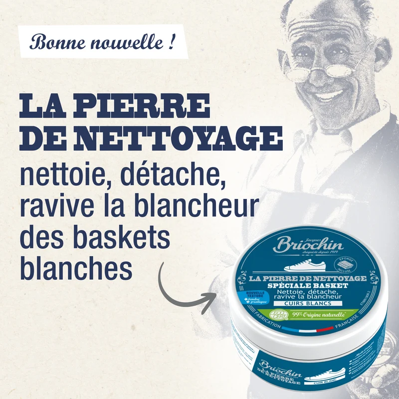 Pierre blanche spéciale baskets