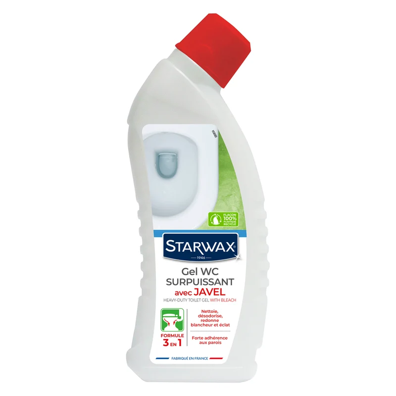 Gel WC surpuissant avec Javel